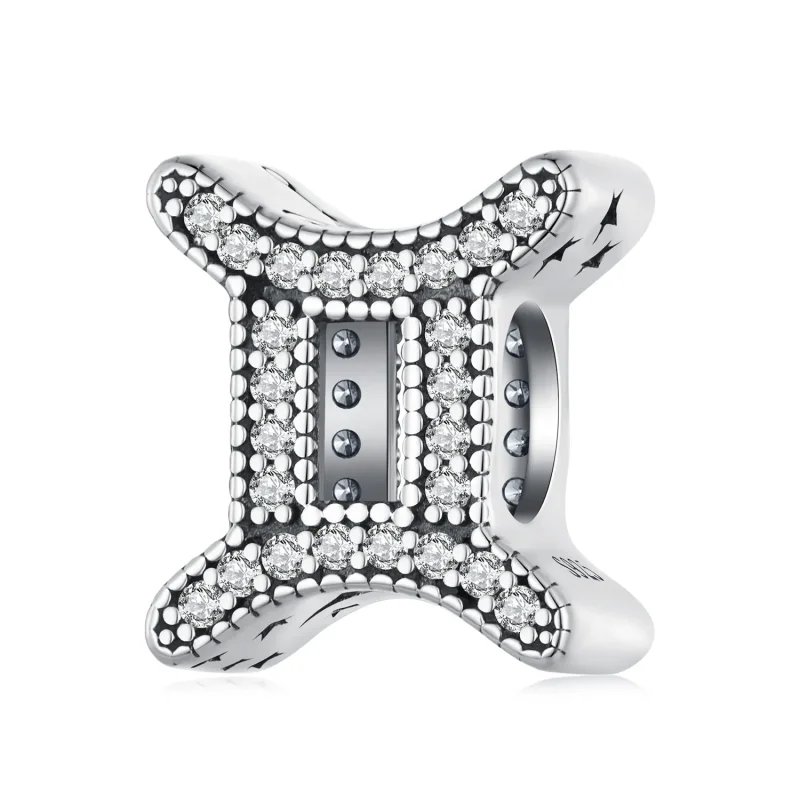 (slika za) Pandora Style Gemini Lucky Zodiac Charm - SCC2516-3 - Slika izdelka