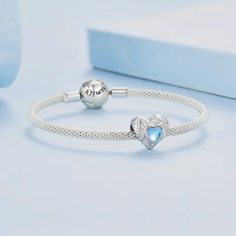 (slika za) Pandora Style Guardian of the Heart Charm - BSC867 - Ogled 5