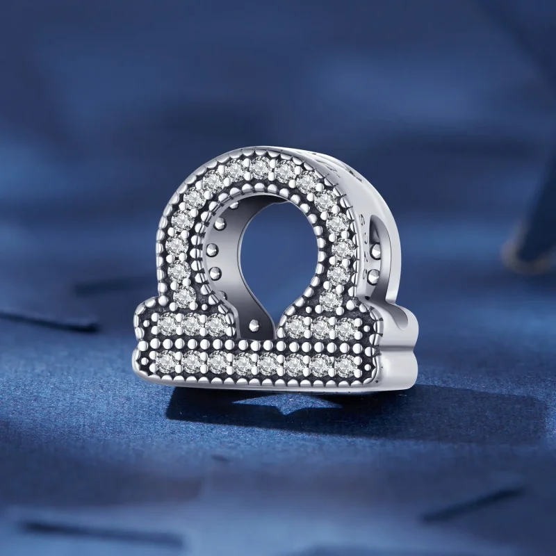 (slika za) Pandora Style Libra Lucky Zodiac Charm - SCC2516-7 - Ogled 2