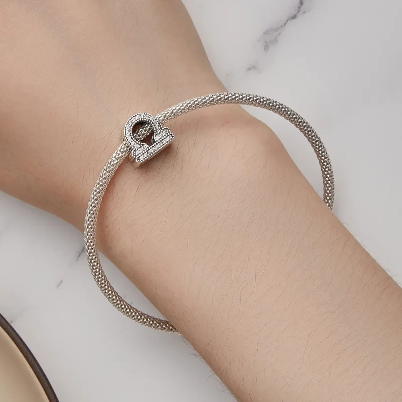 (slika za) Pandora Style Libra Lucky Zodiac Charm - SCC2516-7 - Ogled 6