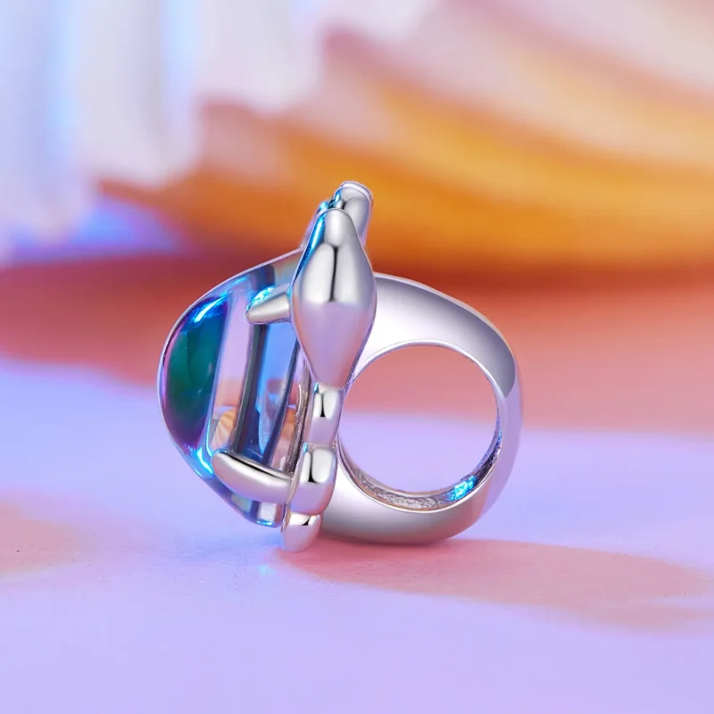 (slika za) Pandora Style Pisani obesek Crab - BSC848 - Ogled 3