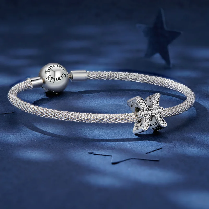 (slika za) Pandora Style Pisces Lucky Zodiac Charm - SCC2516-11 - Ogled 5