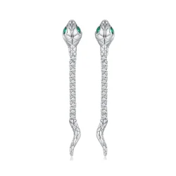 Pandora Style Spirit Snake Stud Uhani - BSE851 Pandora Style Spirit Snake Stud Uhani - BSE851