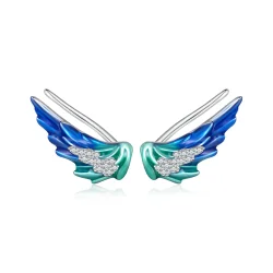 Pandora Style Wing Stud Uhani - BSE852