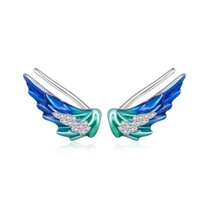 (slika za) Pandora Style Wing Stud Uhani - BSE852