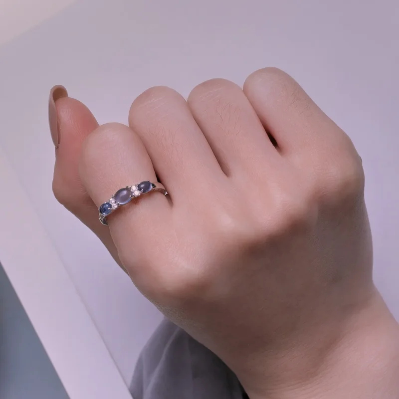 (slika za) Prstan Pandora Style 3 Stones - BSR427 - Ogled 5