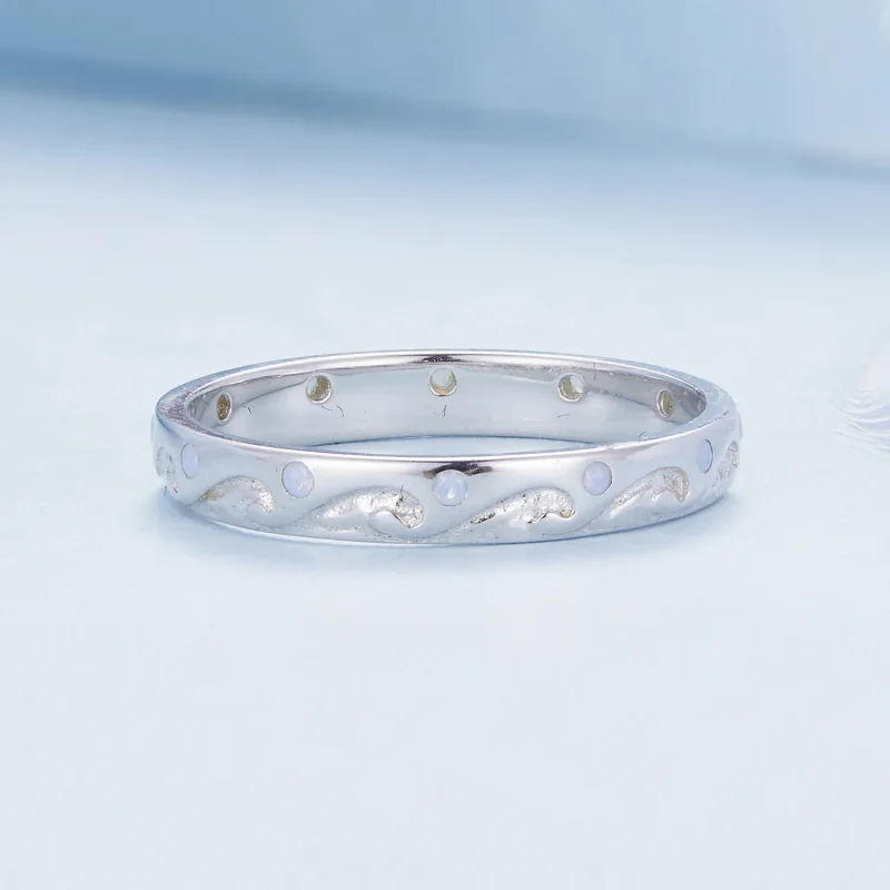 (slika za) Prstan Pandora Style Waves - BSR443 - Ogled 3