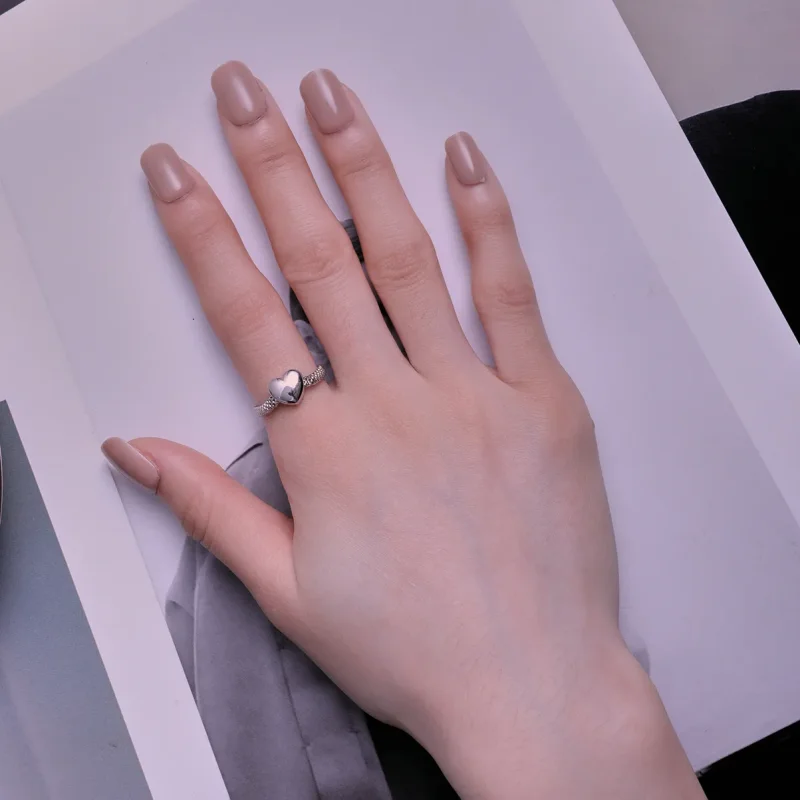 (slika za) Prstan z verižico v stilu Pandora - BSR422 - Ogled 4