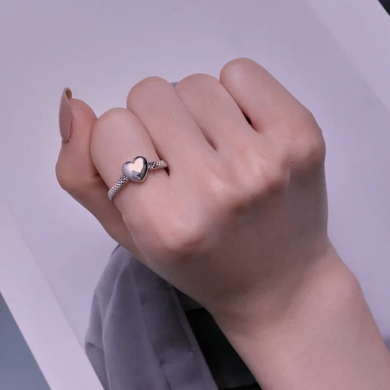 (slika za) Prstan z verižico v stilu Pandora - BSR422 - Ogled 6