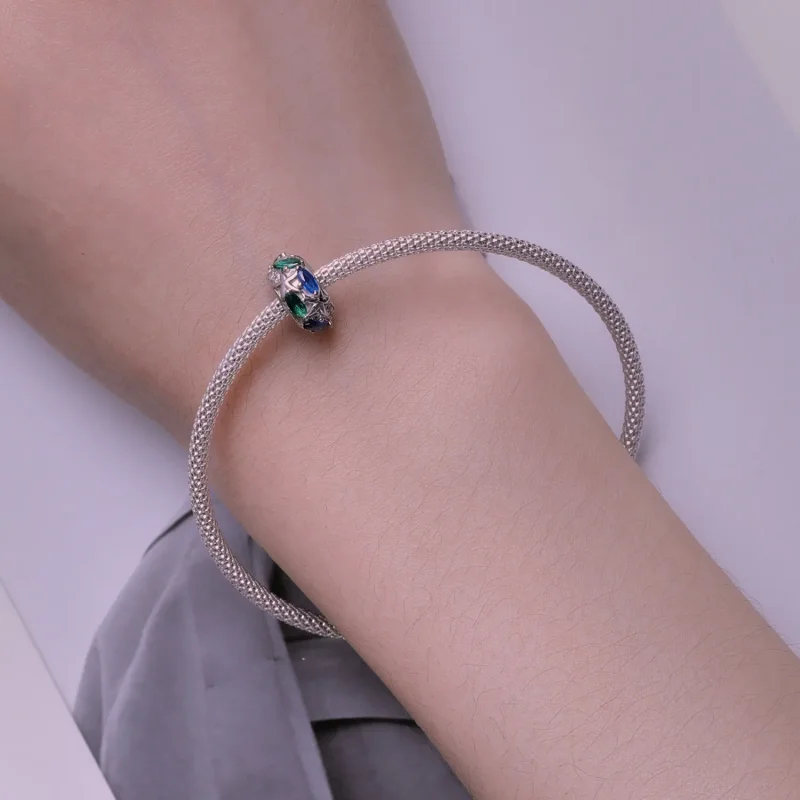 (slika za) Sponka Pandora Style Morske zvezde - BSC847 - Ogled 6