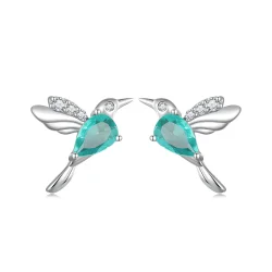 Uhani s kolibriji v slogu Pandora - BSE849 Uhani s kolibriji v slogu Pandora - BSE849