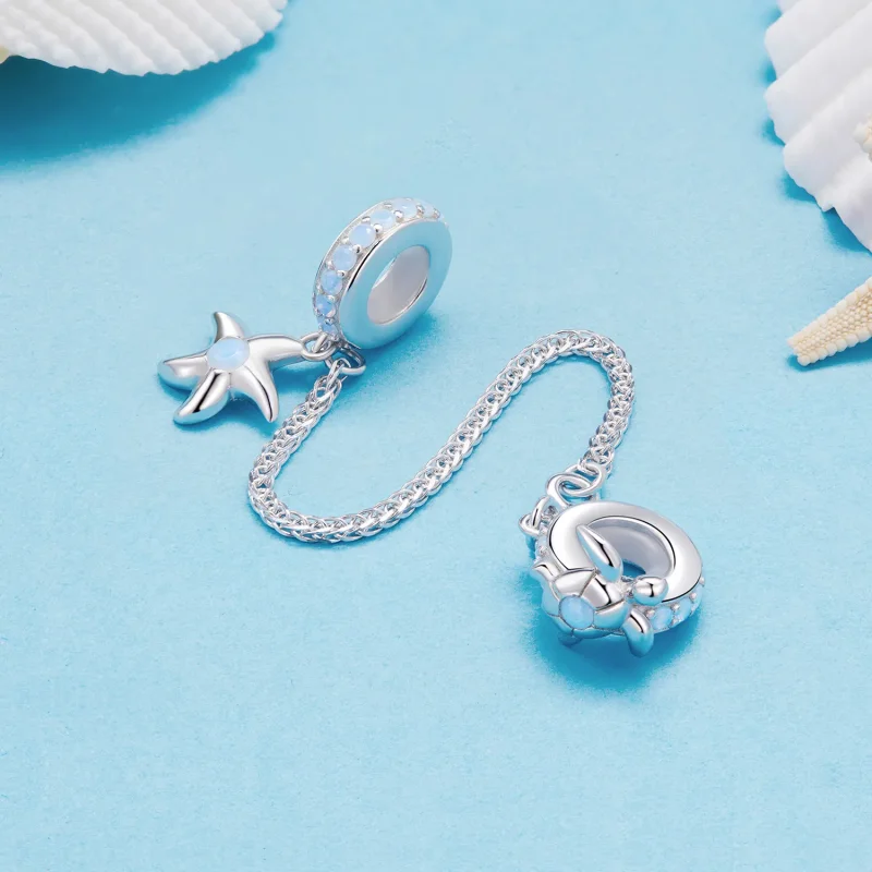 (slika za) Varnostna veriga podvodnega sveta Pandora Style - BSC870 - Ogled 2