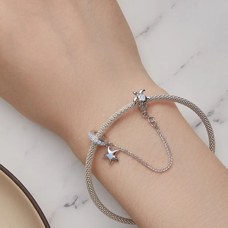 (slika za) Varnostna veriga podvodnega sveta Pandora Style - BSC870 - Ogled 6