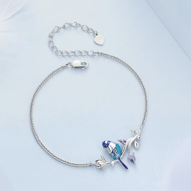 (slika za) Zapestnica Kingfisher v stilu Pandora - BSB127 - Ogled 2