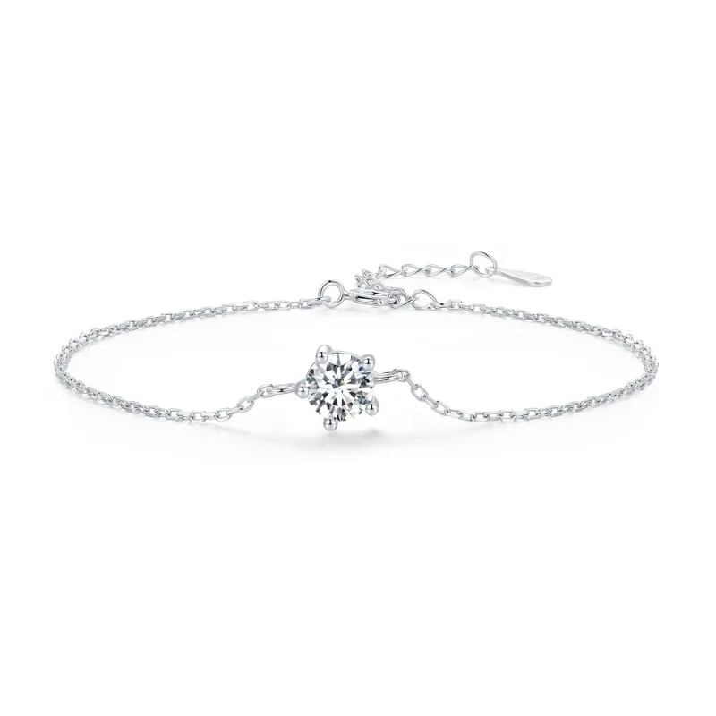 (slika za) Zapestnica Pandora Style Sparkle Moissanite - MSB001 - Slika izdelka