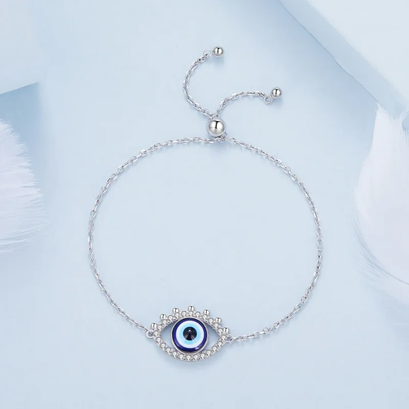 (slika za) Zapestnica s hudičevim očesom v stilu Pandora - BSB129 - Ogled 4