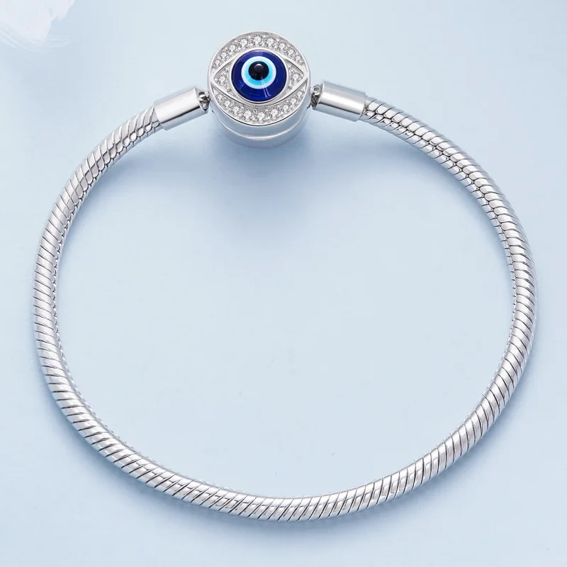 (slika za) Zapestnica z verižico Pandora Style Devil Eye Basics - BSB122 - Ogled 3