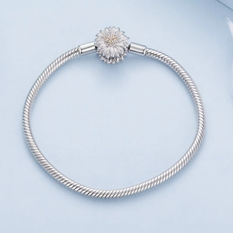 (slika za) Zapestnica z verižico Pandora Style Sunflower Basics - BSB123 - Ogled 3