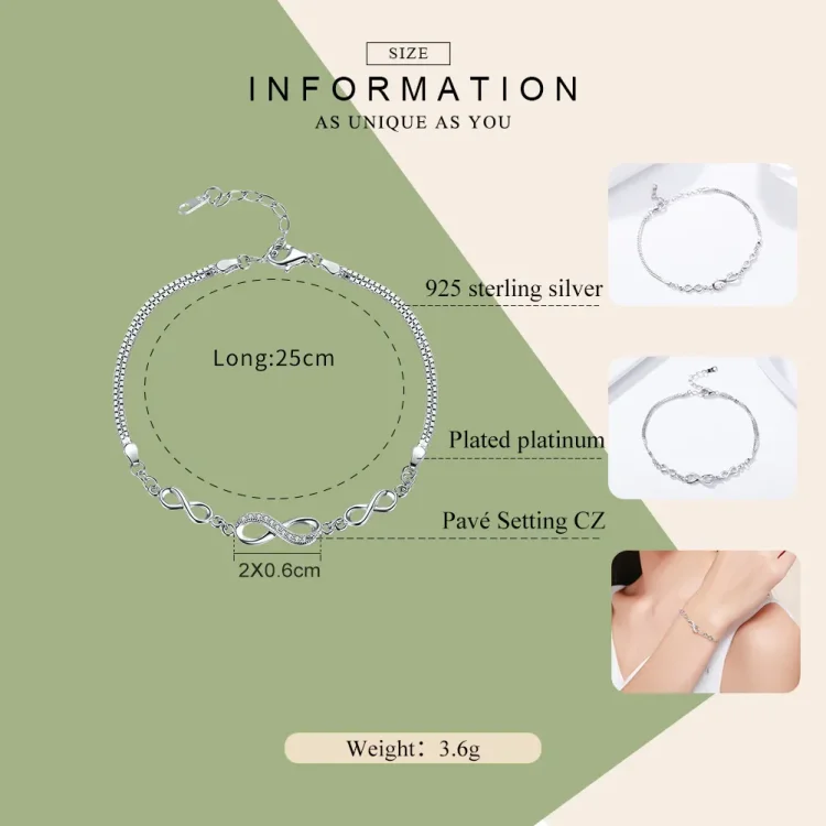 Drsna zapestnica Pandora Style Silver Endless Elegance - SCB037