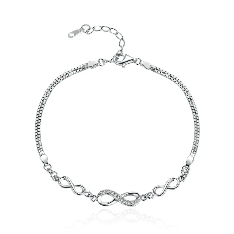 (slika za) Drsna zapestnica Pandora Style Silver Endless Elegance - SCB037 - Slika izdelka