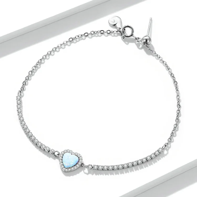 Ljubezenska zapestnica Pandora Style Opal - BSB086