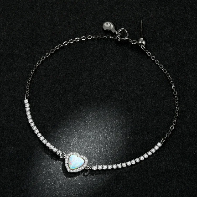 Ljubezenska zapestnica Pandora Style Opal - BSB086