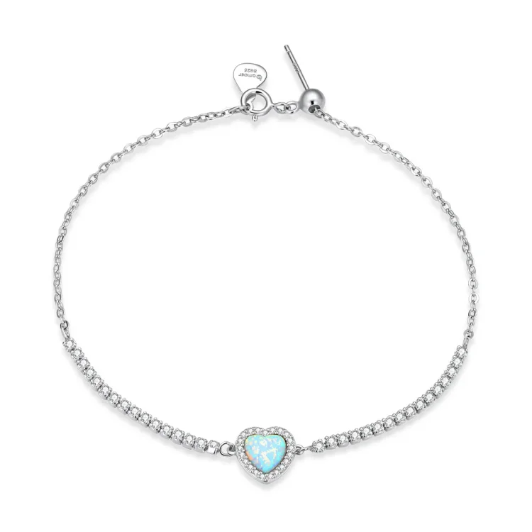 Ljubezenska zapestnica Pandora Style Opal - BSB086