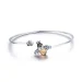 Pandora Style Srebrna zgodba odprte zapestnice Bee - SCB104