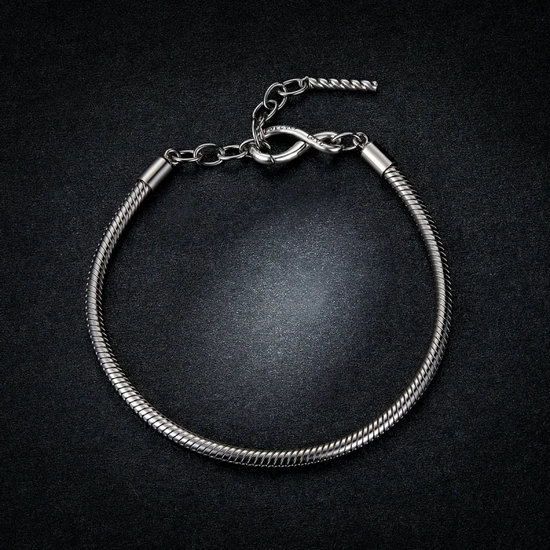 (slika za) Preprosta in neskončna zapestnica Pandora Style - BSB085 - Ogled 5