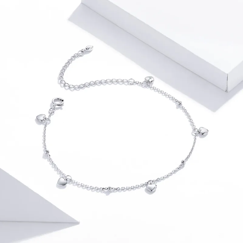 (slika za) Srebrna zapestnica ljubeče srce Pandora Style - SCB191 - Ogled 2