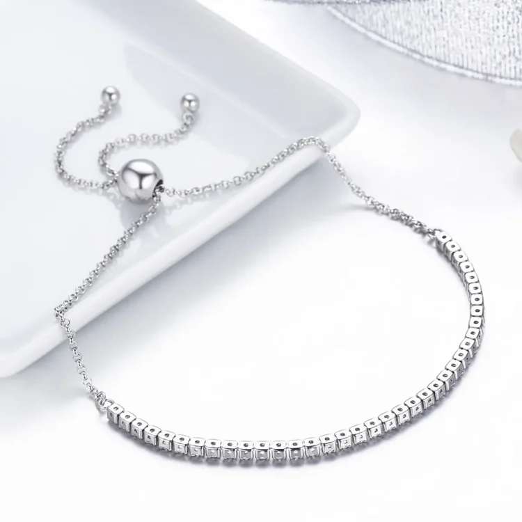 Zapestnica Pandora Style Silver Lovingly - SCB029