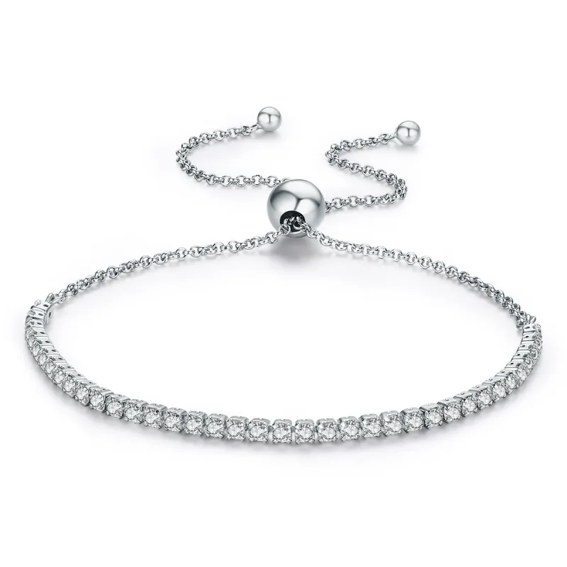 (slika za) Zapestnica Pandora Style Silver Lovingly - SCB029 - Slika izdelka