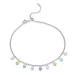 Zapestnica Pandora Style Silver Rainbow Love - SCT020