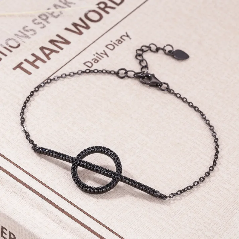 (slika za) Zapestnica Pandora Style Simple Geometry - VSB011 - Ogled 3