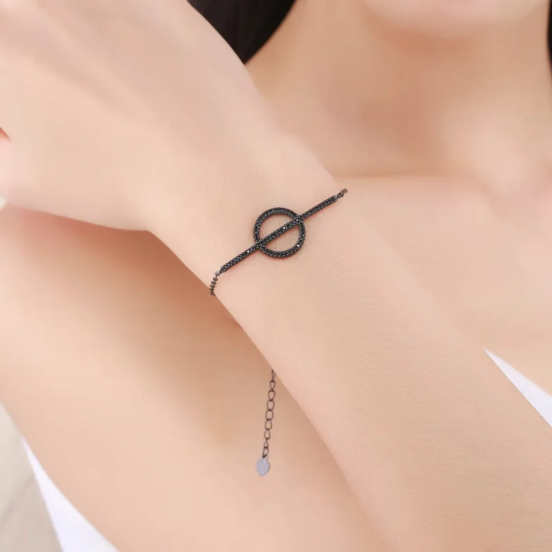 (slika za) Zapestnica Pandora Style Simple Geometry - VSB011 - Ogled 6