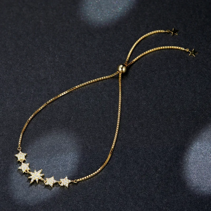 (slika za) Zvezdana zapestnica v stilu Pandora - BSB067 - Ogled 5