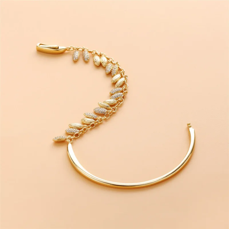 (slika za) Omejena izdaja zapestnice s plavajočimi zrni, PANDORA Shine™ & Clear CZ - 567715 - Ogled 3