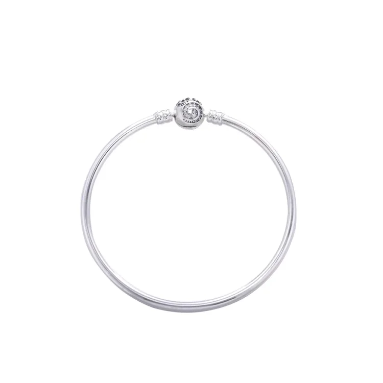 PANDORA Srebrna zapestnica z disneyjevo zaponko Zapestnica - 7501055890733MS