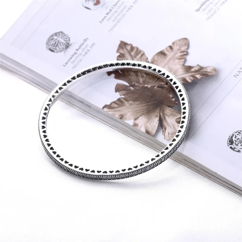 (slika za) PANDORA Utripajoča za vedno s prozorno zapestnico CZ - 590511CZ - Ogled 2