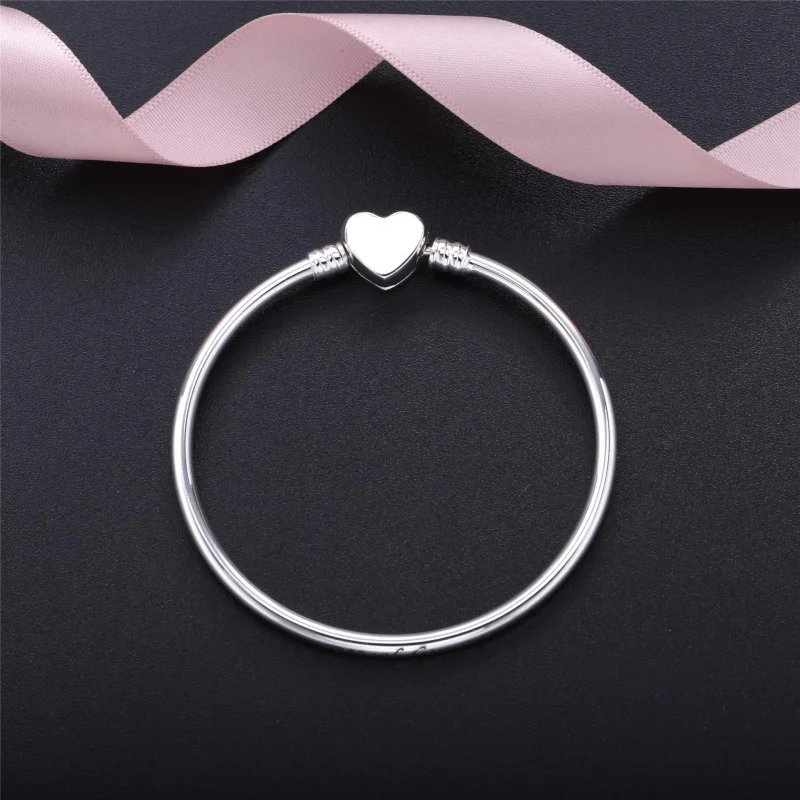 (slika za) PANDORA Zapestnica z zaželenimi srčki, prozorna CZ - 590729CZ - Ogled 3