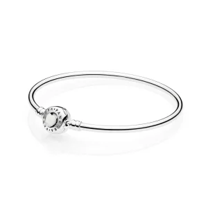 (slika za) Srebrna zapestnica PANDORA Moments Loving Heart - 590746EN23