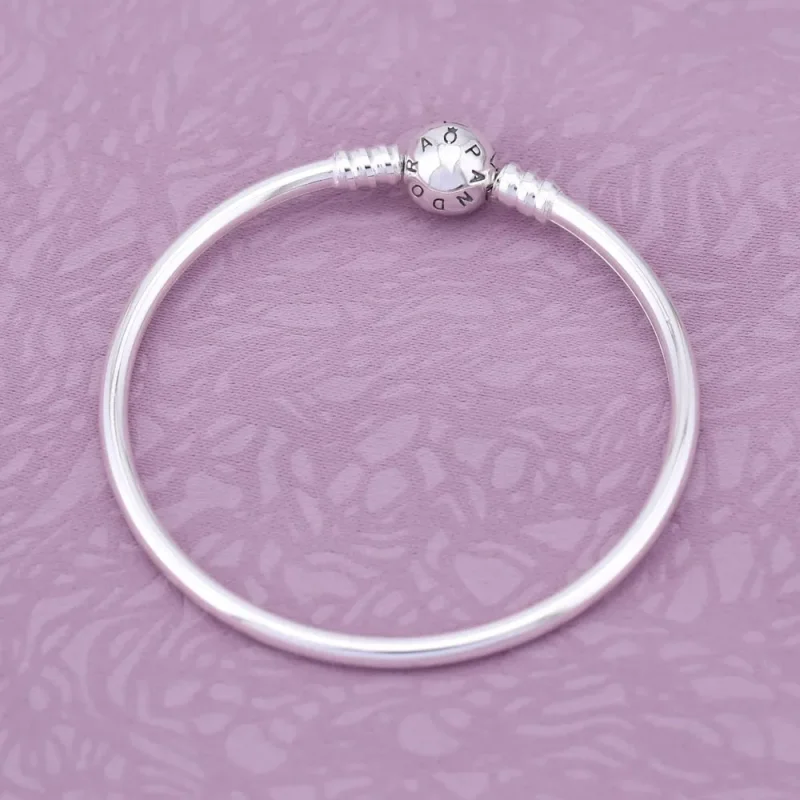 (slika za) Srebrna zapestnica PANDORA Moments Star - 590720CZ - Ogled 2