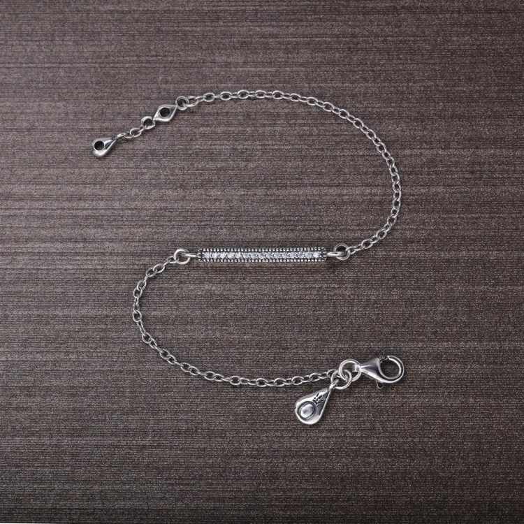 Zapestnica Hearts of PANDORA, prozorna CZ - 590513CZ