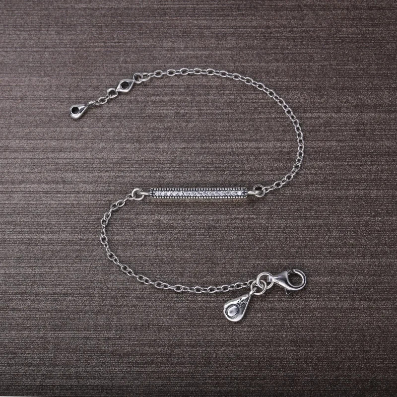 (slika za) Zapestnica Hearts of PANDORA, prozorna CZ - 590513CZ - Ogled 2