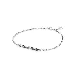 Zapestnica Hearts of PANDORA, prozorna CZ - 590513CZ