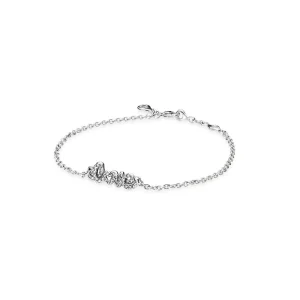 (slika za) Zapestnica PANDORA Signature of Love, prozorna CZ - 590510CZ