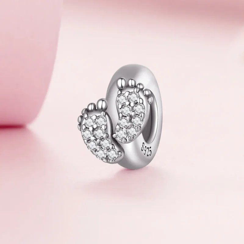 (slika za) Distančnik za otroške nogice Pandora Style - BSC688 - Ogled 2