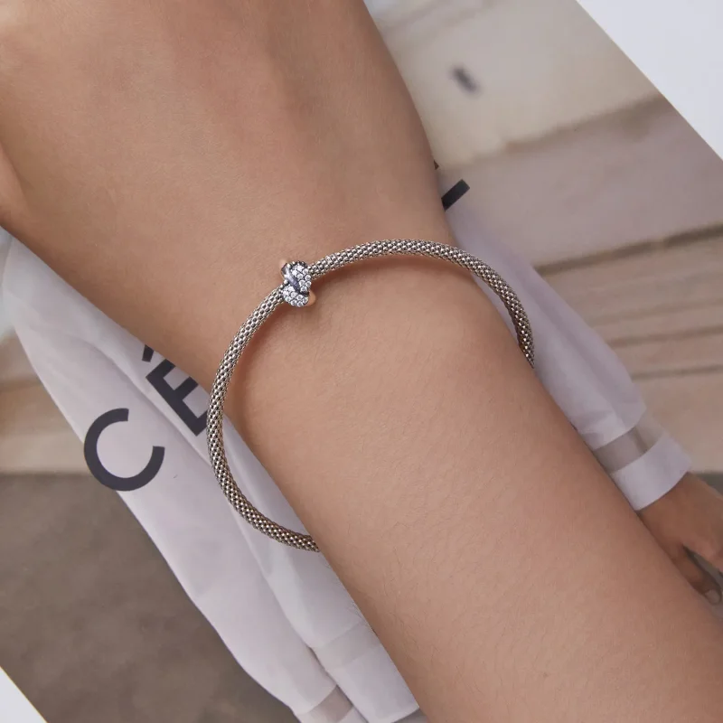 (slika za) Distančnik za otroške nogice Pandora Style - BSC688 - Ogled 6