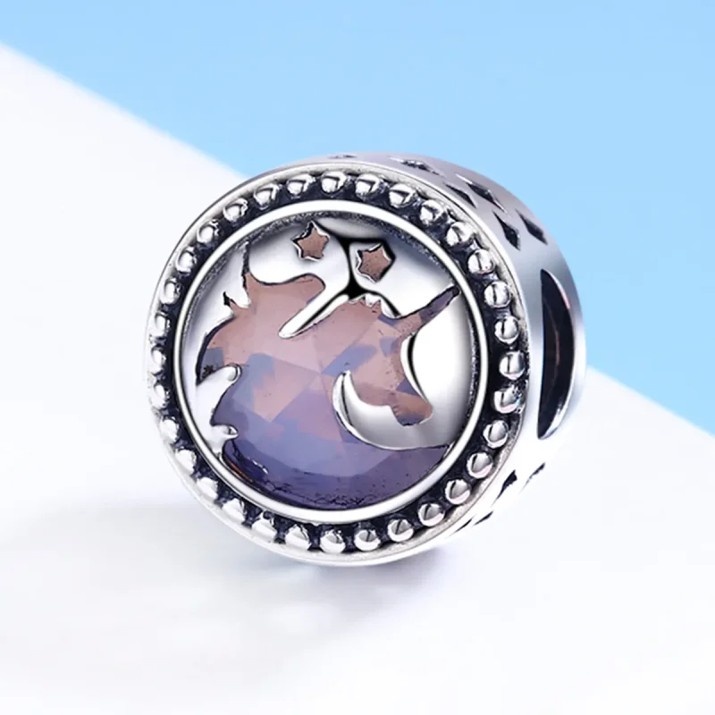 (slika za) Fantasy Unicorn Obesek Pandora Style - SCC377 - Ogled 3