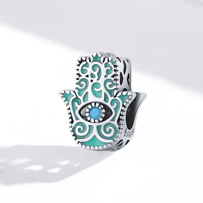 (slika za) Obesek Eye of Fatima Style Pandora - BSC510 - Ogled 2